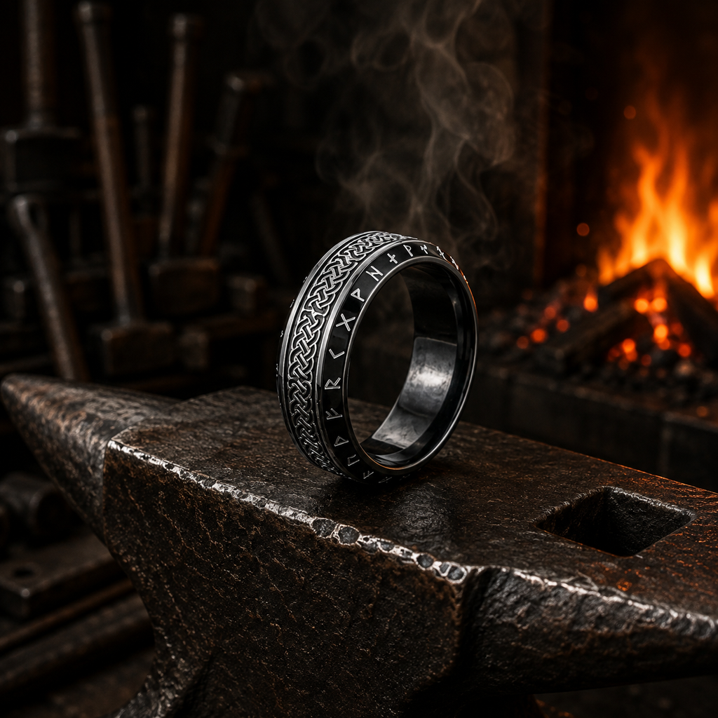 Anillo Runas de Odín